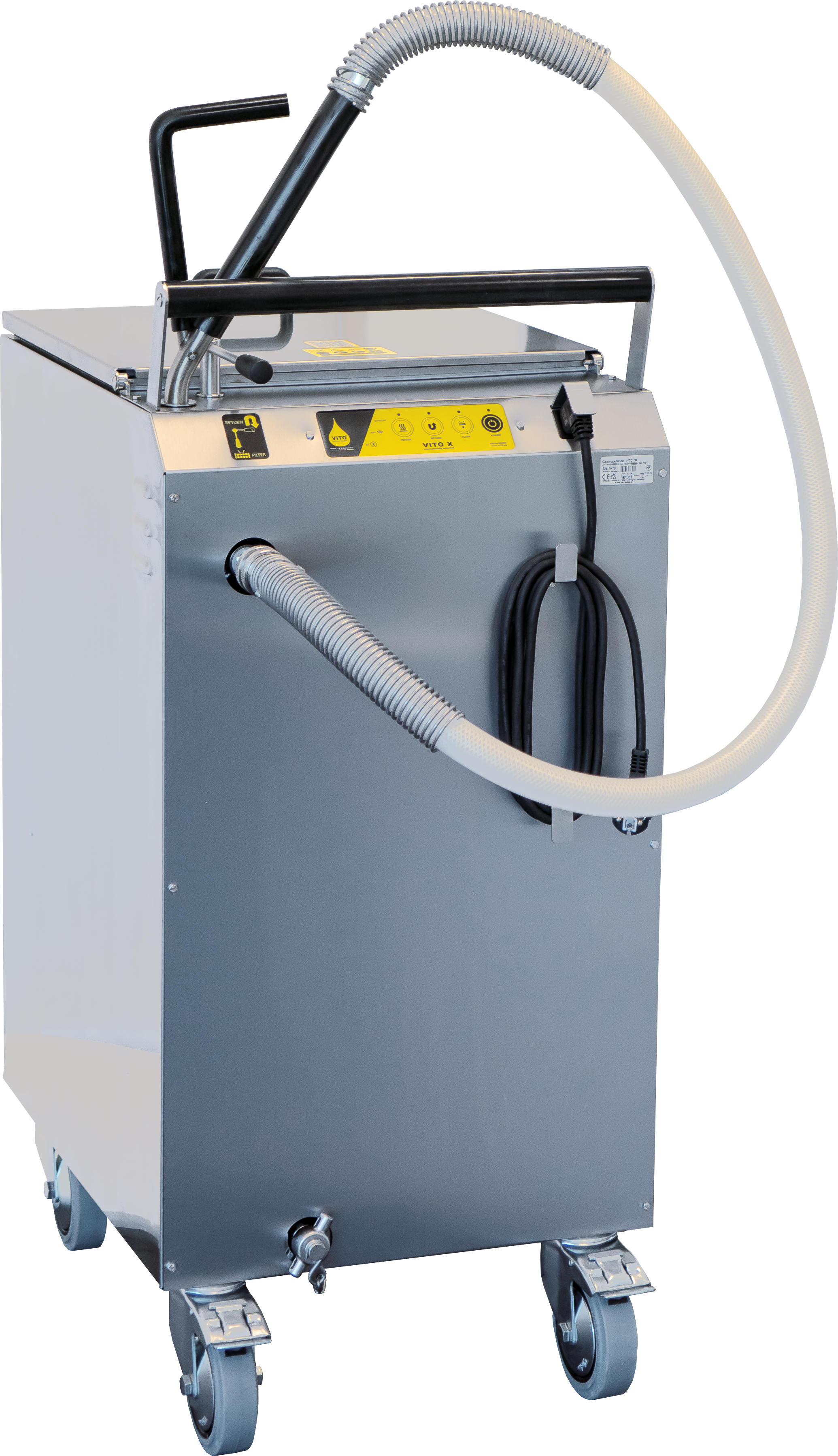 VITO XM Oil Filter System - New generation – VITO Fryfilter, Inc.