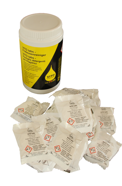 VITO Boil Out Fryer Tabs (12 Pack)